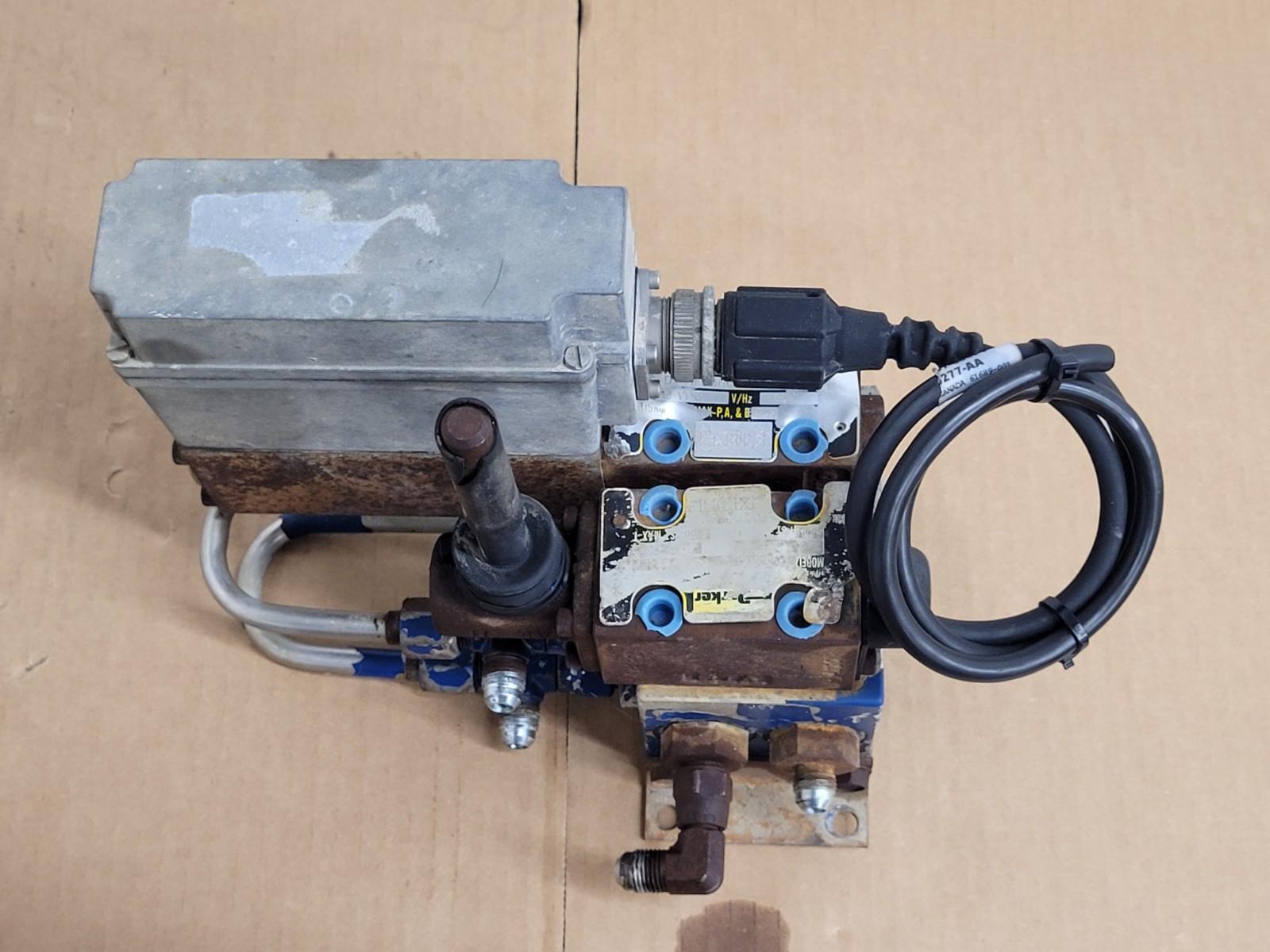 PARKER Hydraulic Proportional ISO Valve D1FHE80HCNEK0030X6114 12VDC + Override K