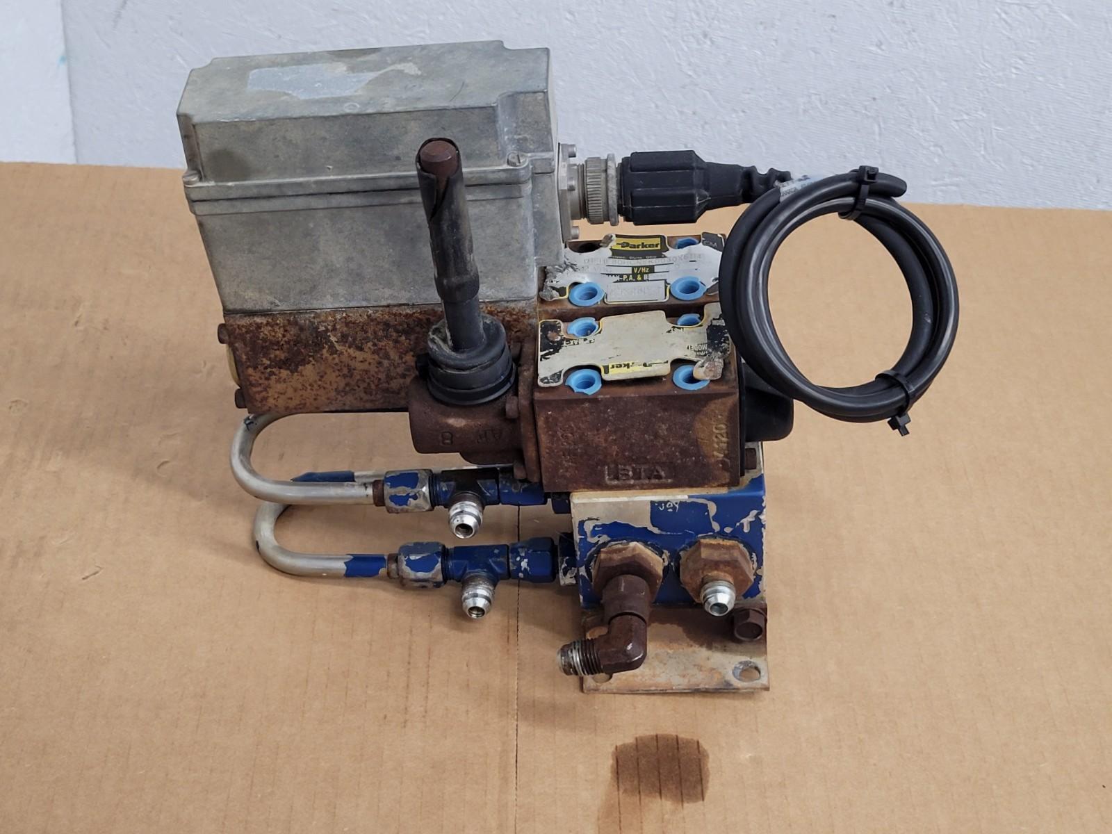 PARKER Hydraulic Proportional ISO Valve D1FHE80HCNEK0030X6114 12VDC + Override K