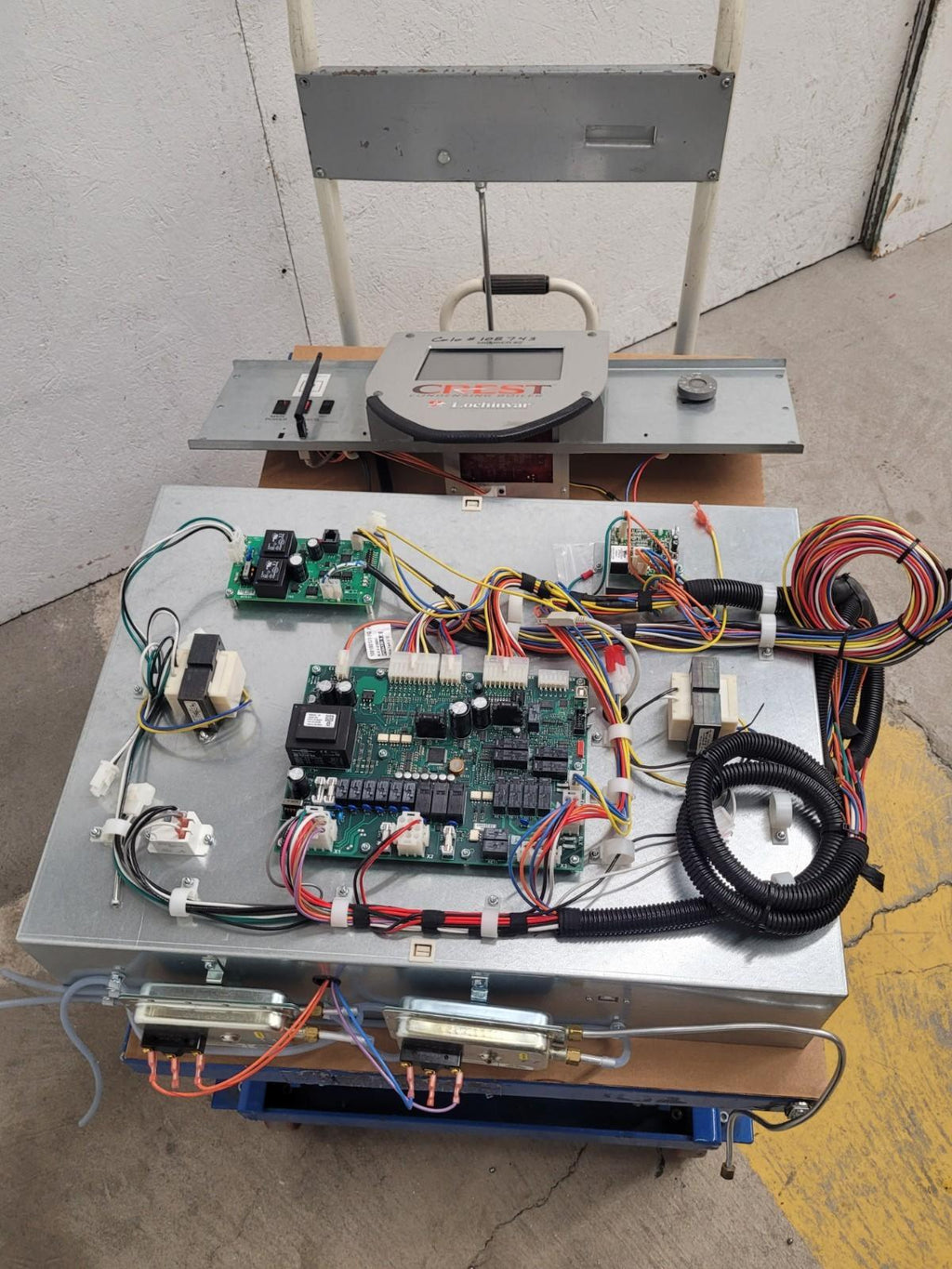 Crest Lochinvar Condenser Boiler Control Panel + Control Boards