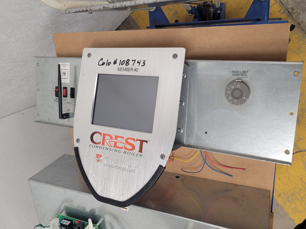 Crest Lochinvar Condenser Boiler Control Panel + Control Boards