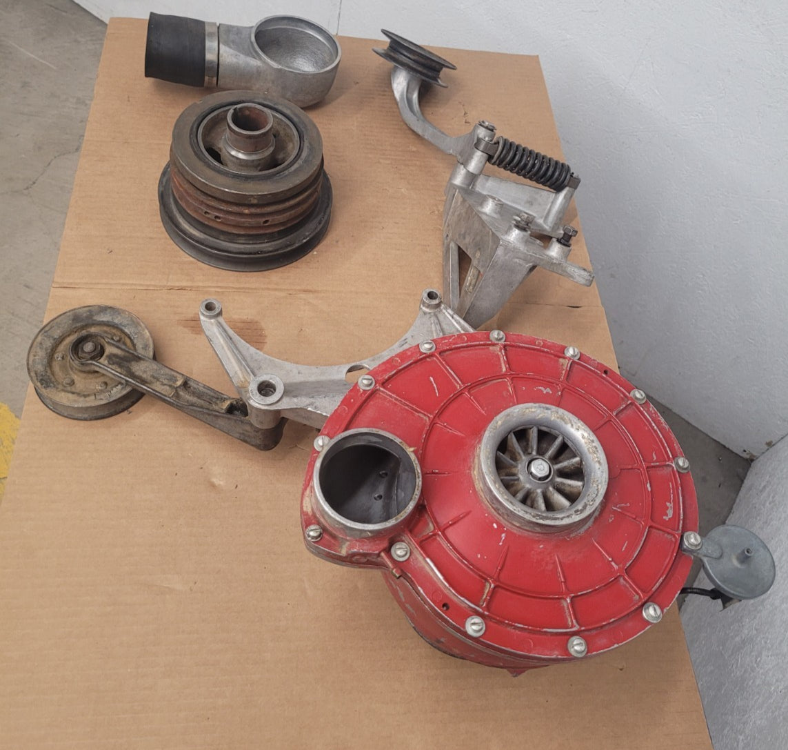 McCULLOCH Supercharger + Extra Tensioner Arm Pully OVS57C10816 RO