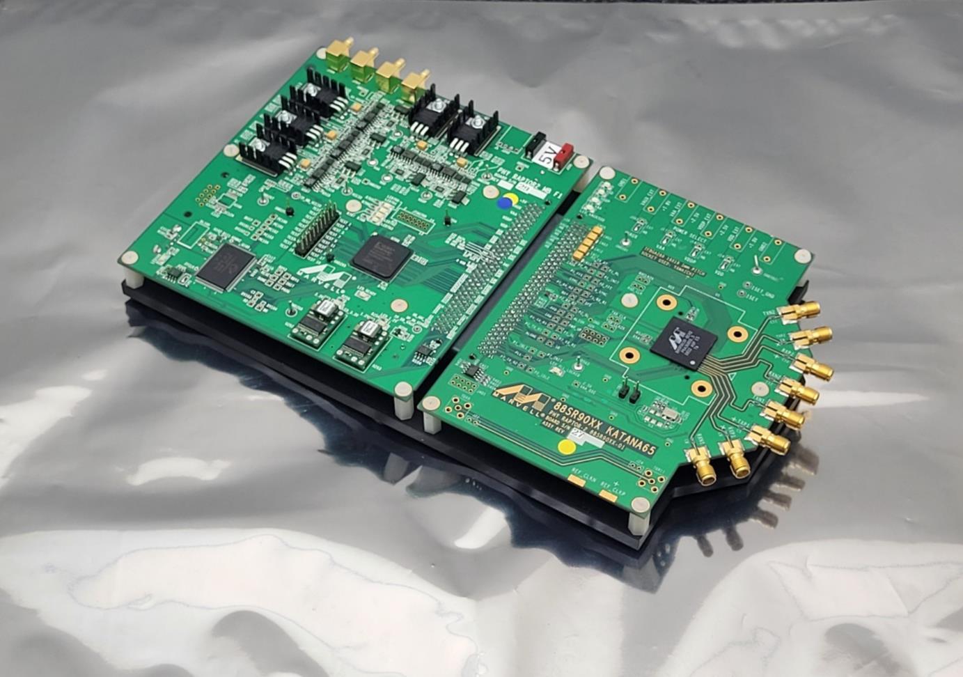 Marvell PHY Raptor2 MB F1 Modular Development Board 88SR90XX Katana65 Yamaichi