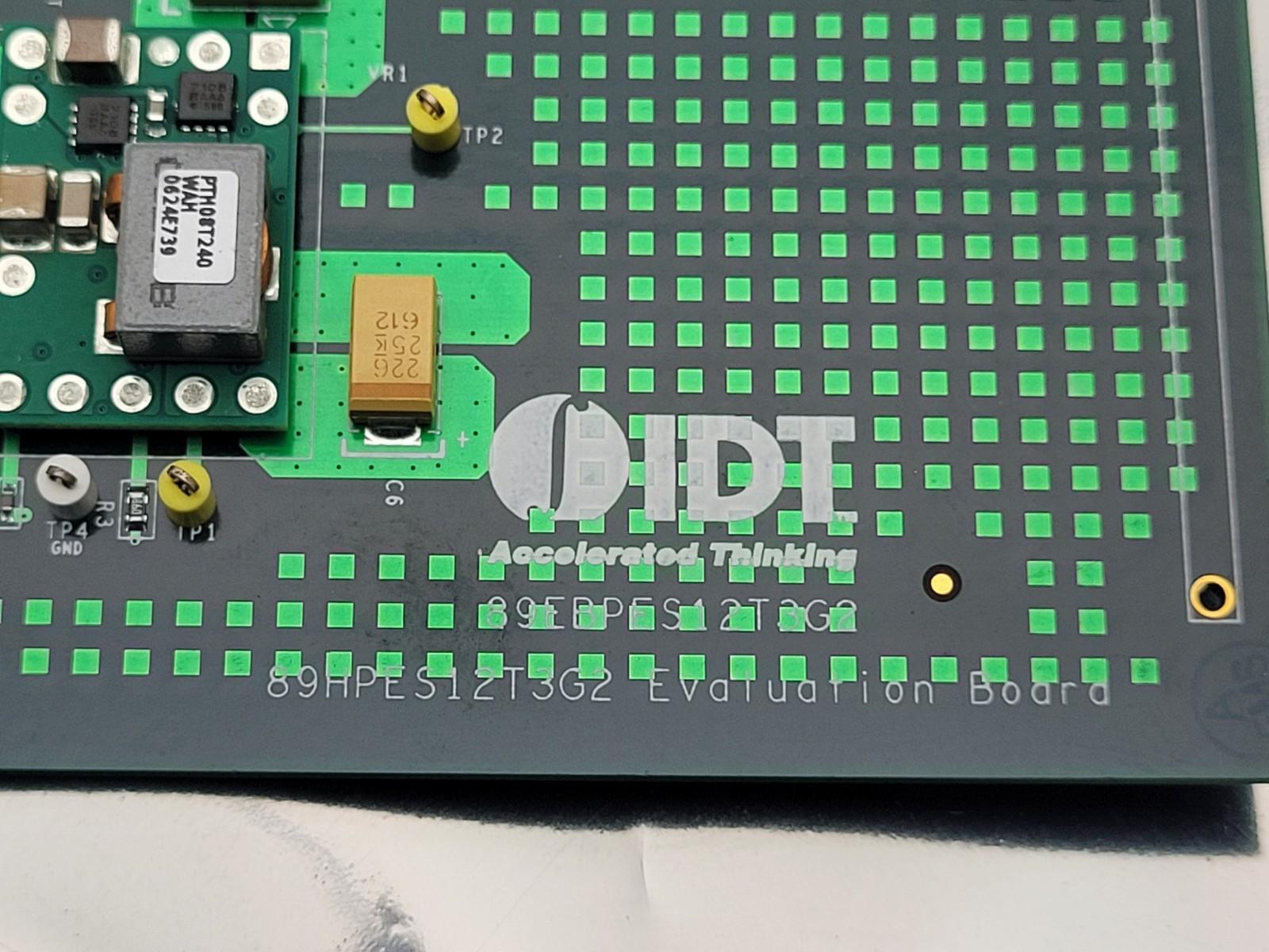 IDT Accelerated Thinking 89HPES12T3G2 Evalution Board PCIe2 x4