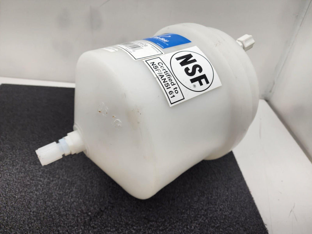 Ace Roto-Mold NSF 3.5 Gallon White Cylinder Conical Bottom Tank SP003.5SWOS