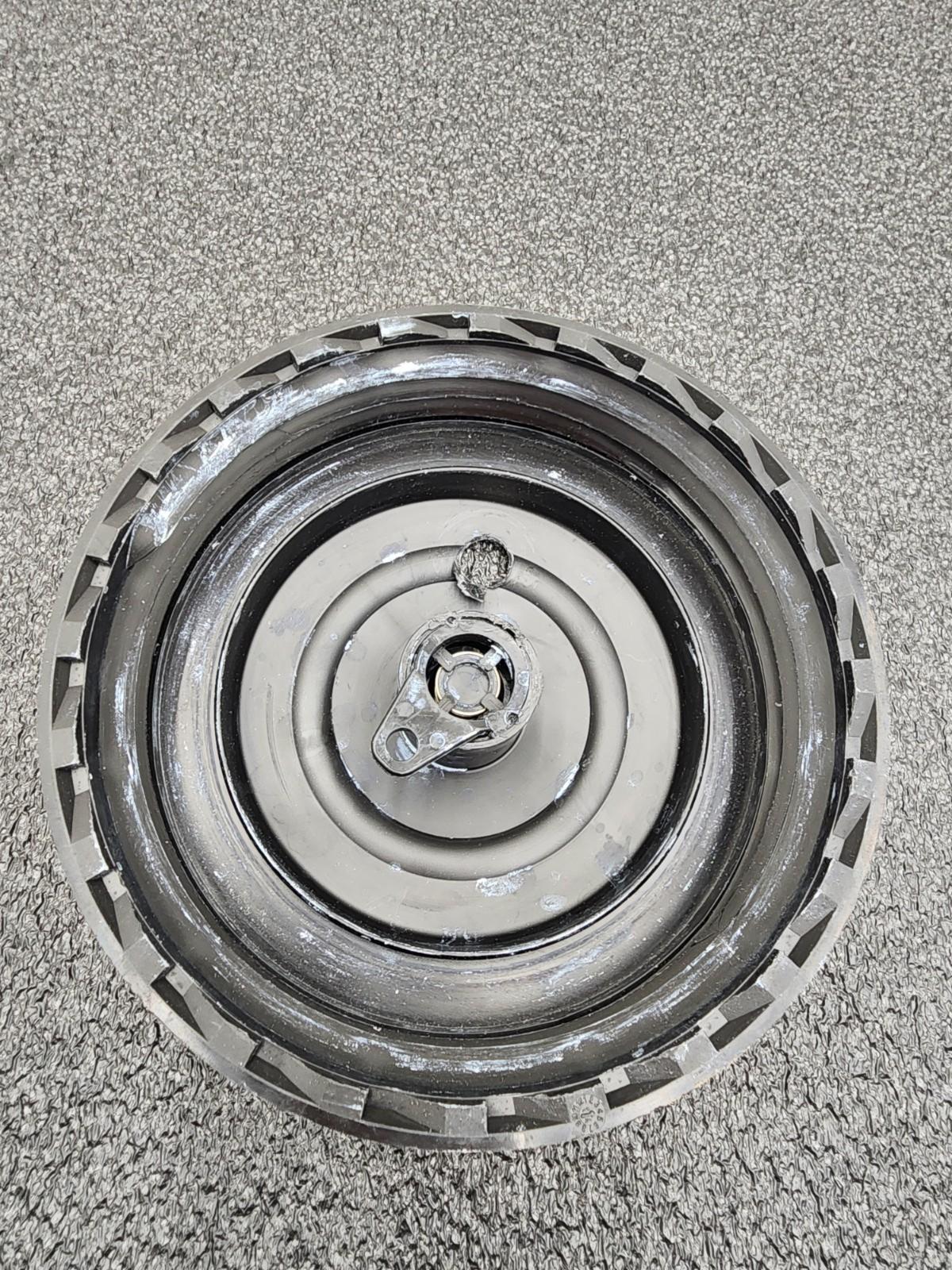 Ace Roto-Mold NSF 3.5 Gallon White Cylinder Conical Bottom Tank SP003.5SWOS