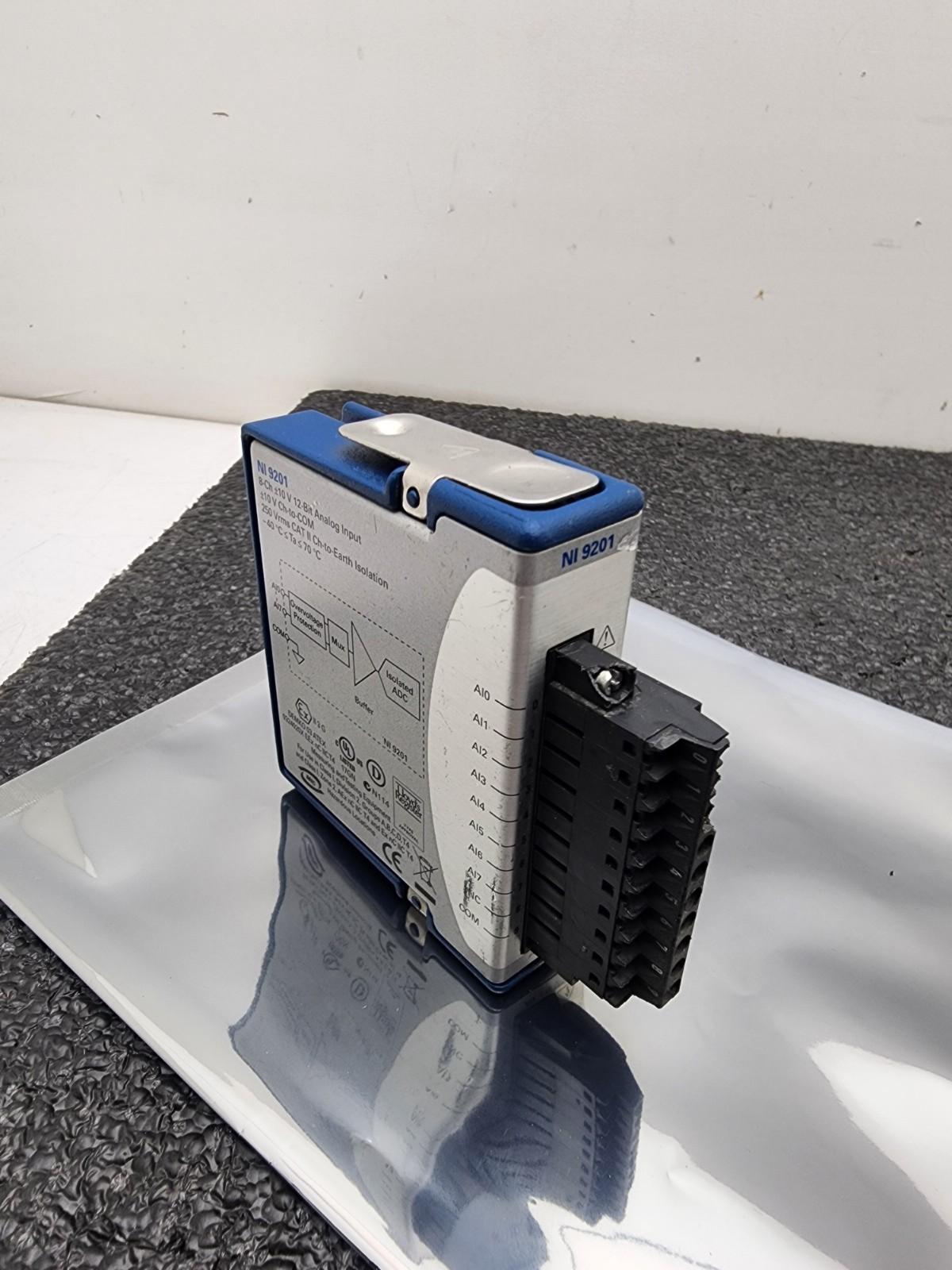 National Instruments NI 9201 8 Channel cDAQ Analog Input Module Screw Terminal