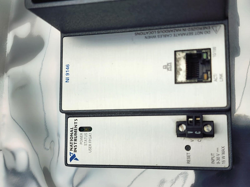 National Instruments NI 9146 4-Slot Spartan-6 LX45 FPGA cDAQ Chassis 151880H-03L