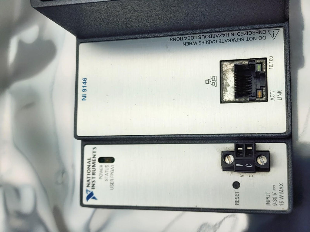 National Instruments NI 9146 4-Slot Spartan-6 LX45 FPGA cDAQ Chassis 151880H-03L