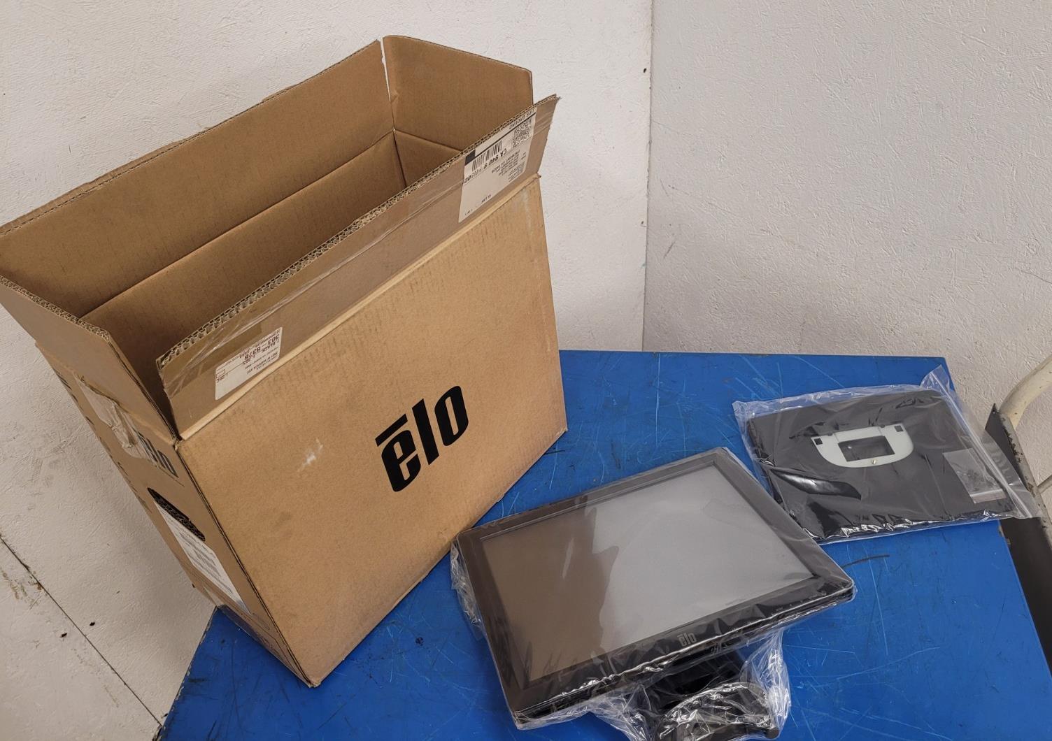 ELO 15" Industrial Touch Screen HMI Monitor ET1517L-7CWB-1-BL-G New Open Box
