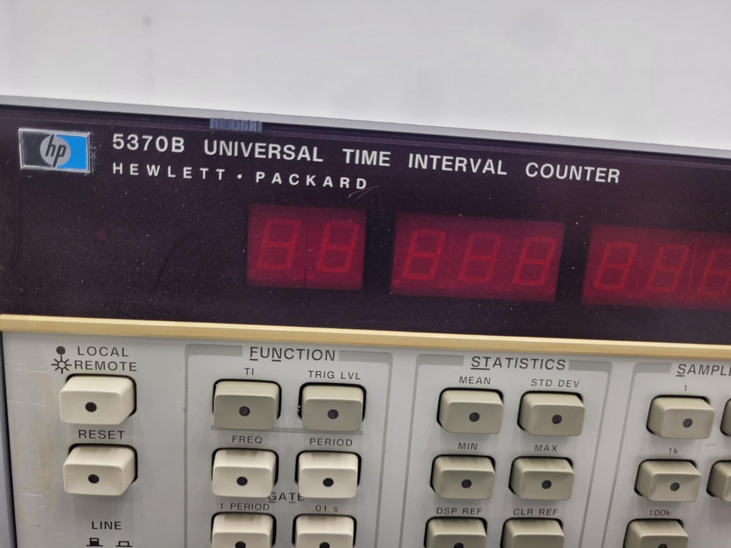 HP 5370B Precision Time-Interval Universal Counter 0.1 Hz to 100 MHz