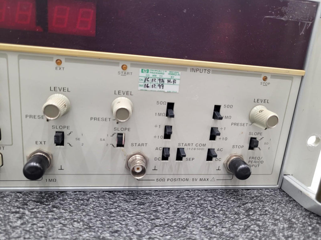 HP 5370B Precision Time-Interval Universal Counter 0.1 Hz to 100 MHz