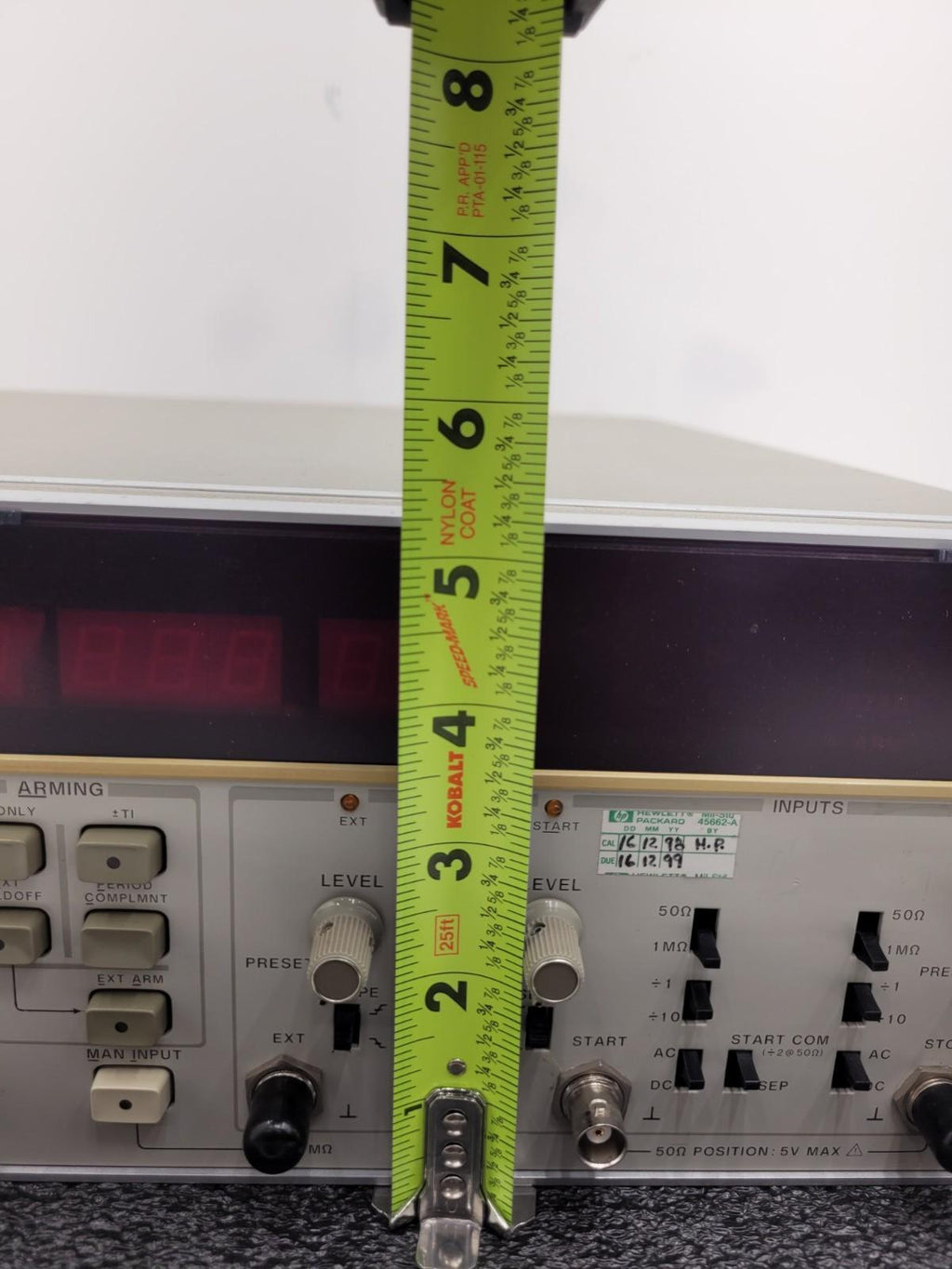 HP 5370B Precision Time-Interval Universal Counter 0.1 Hz to 100 MHz