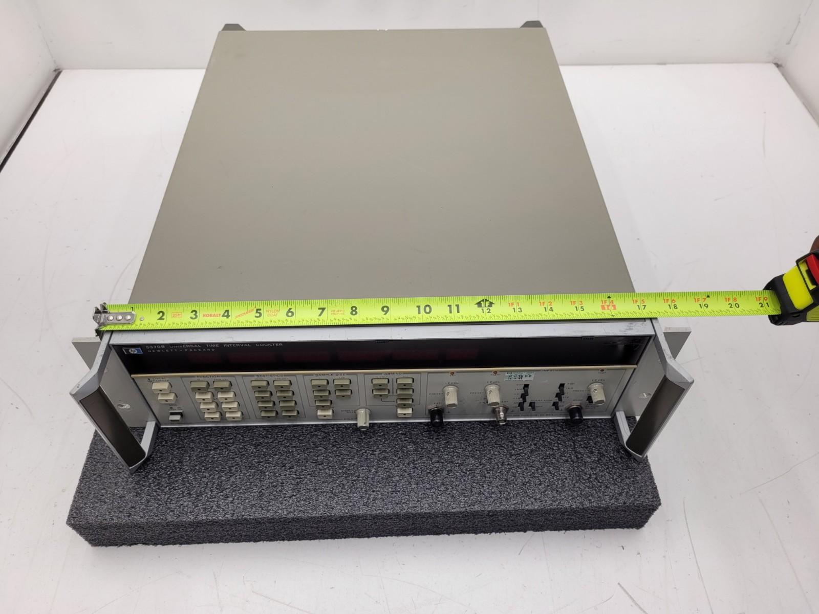 HP 5370B Precision Time-Interval Universal Counter 0.1 Hz to 100 MHz