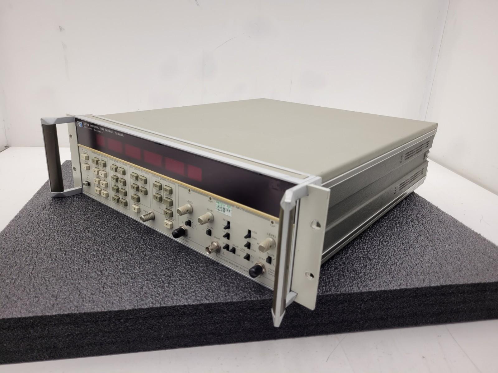 HP 5370B Precision Time-Interval Universal Counter 0.1 Hz to 100 MHz