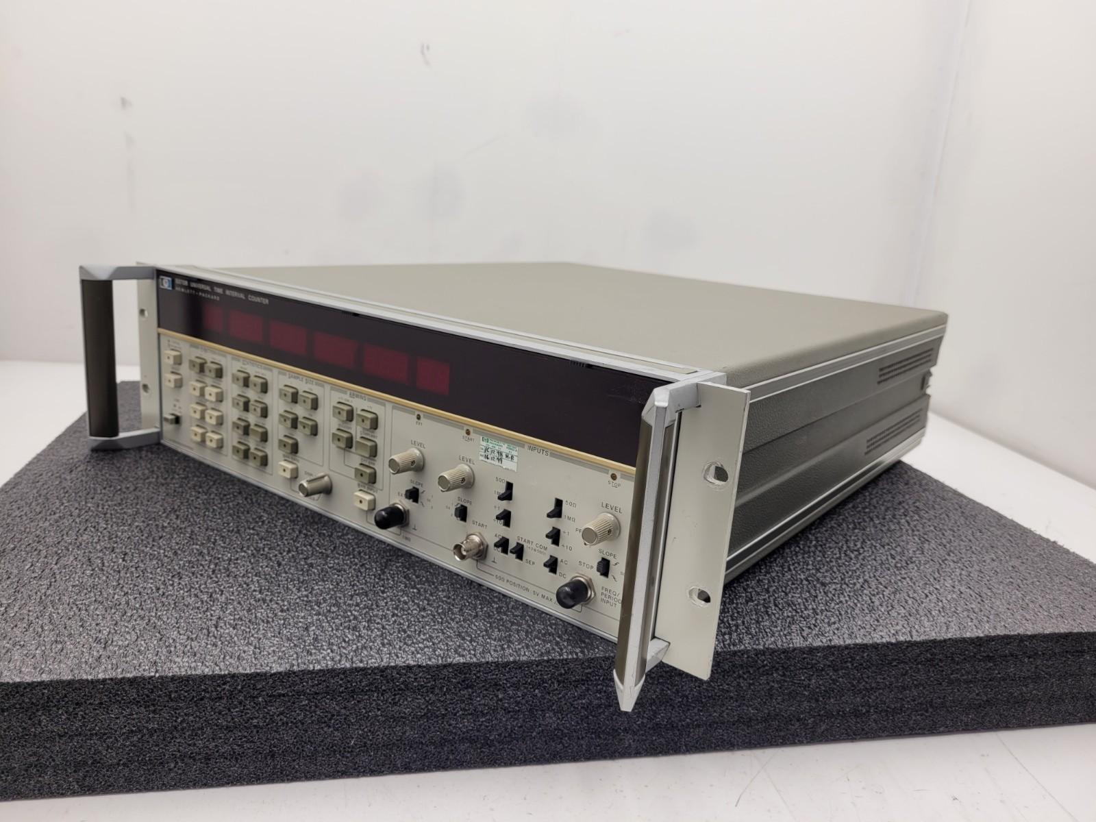 HP 5370B Precision Time-Interval Universal Counter 0.1 Hz to 100 MHz