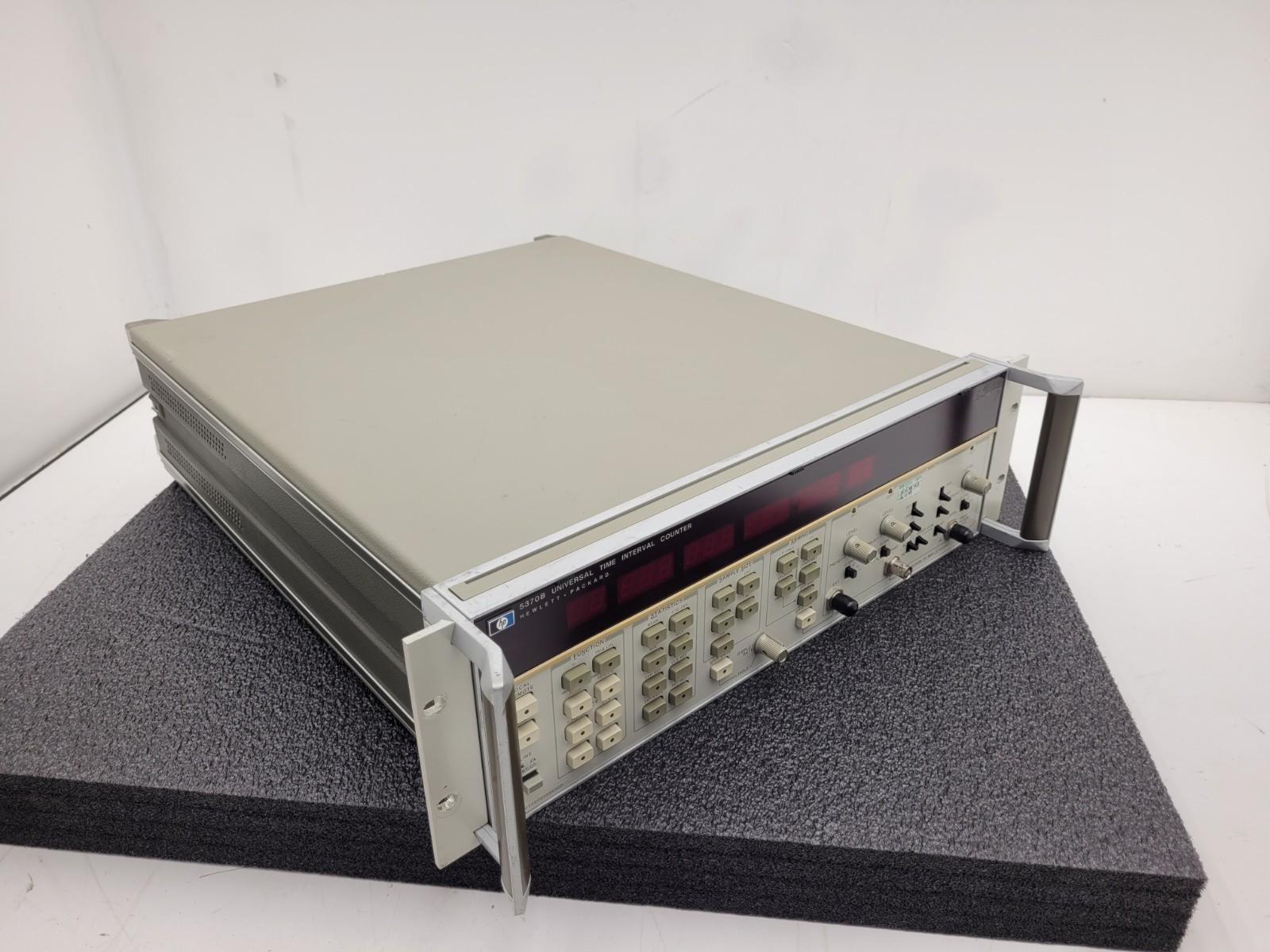 HP 5370B Precision Time-Interval Universal Counter 0.1 Hz to 100 MHz