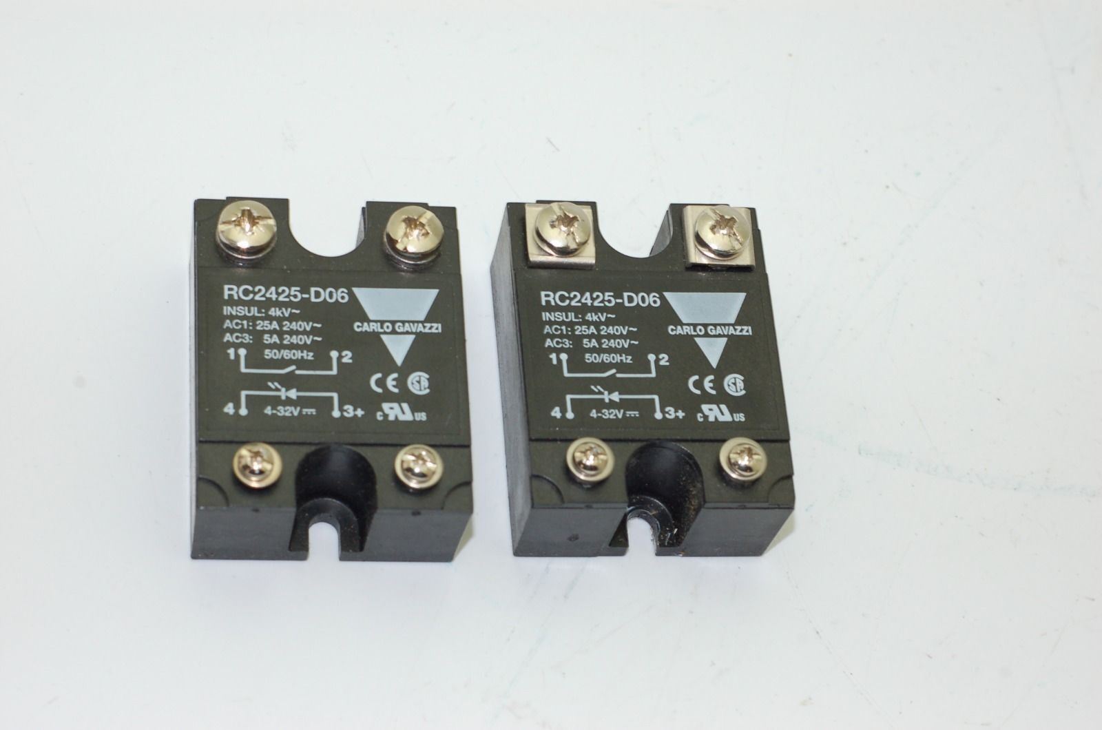Industrial Miniature & SS Relays: Crydom, Carlo Gavazzi, AB - Lot of 7