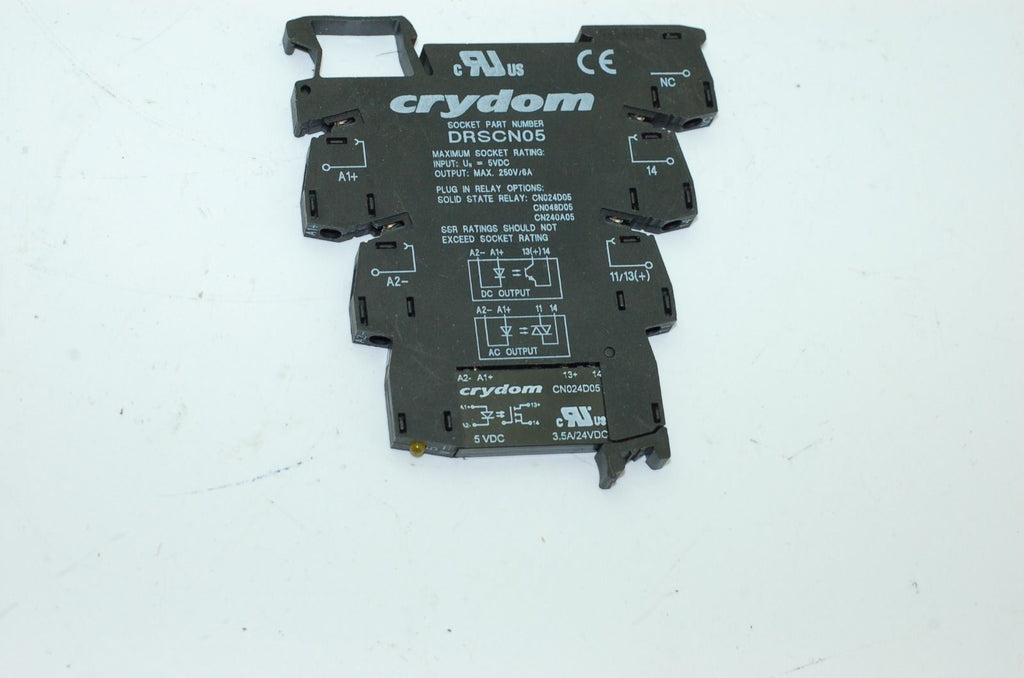 Industrial Miniature & SS Relays: Crydom, Carlo Gavazzi, AB - Lot of 7