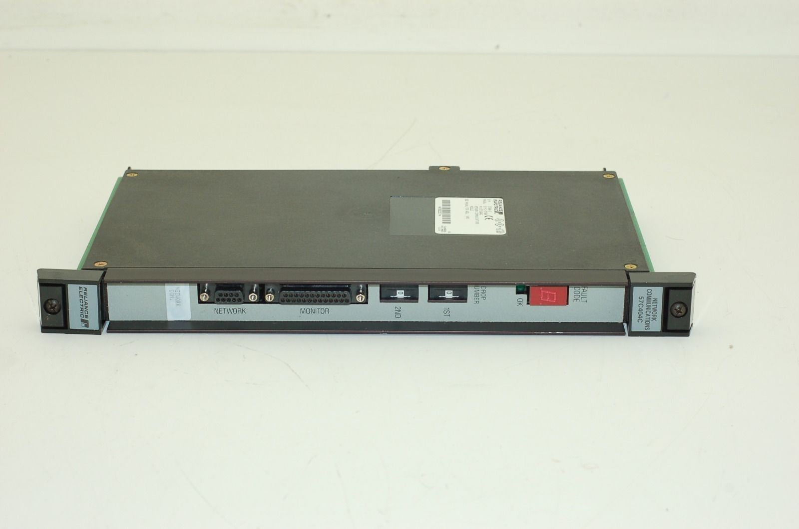 Reliance Electric 57C404C 57404-3 Network Communications Module PLC