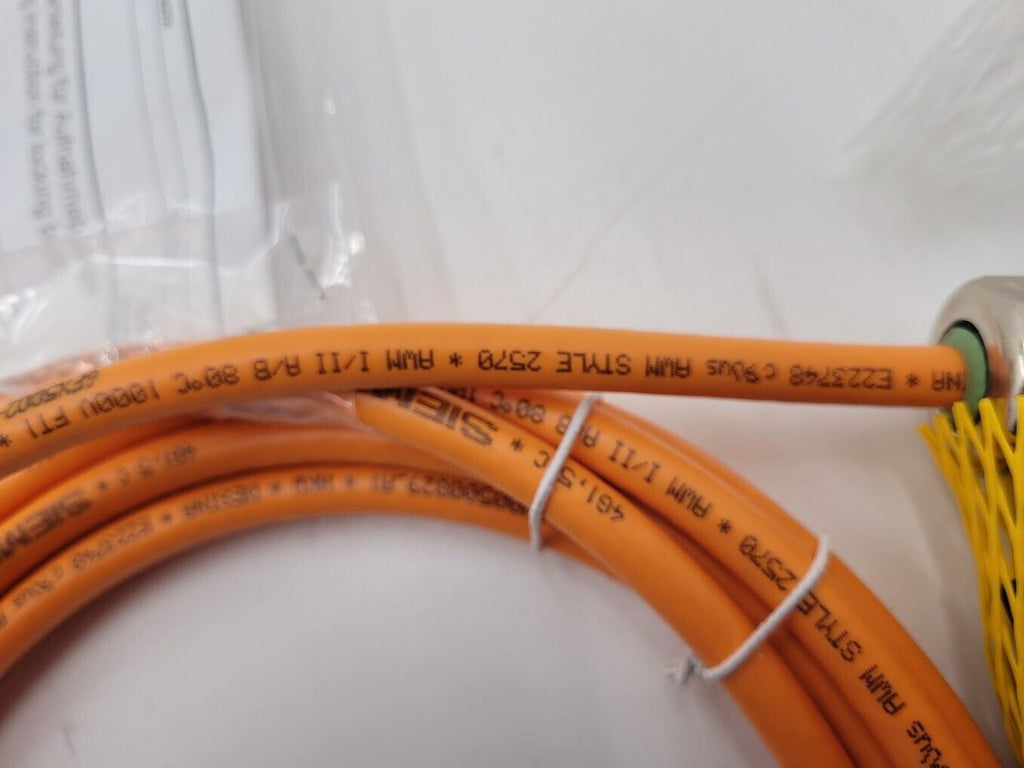 Siemens Servo Motor Power Cable 5M 6FX5002-5CS01-1AF0 1FT/1FT/1PH 5 Meter New
