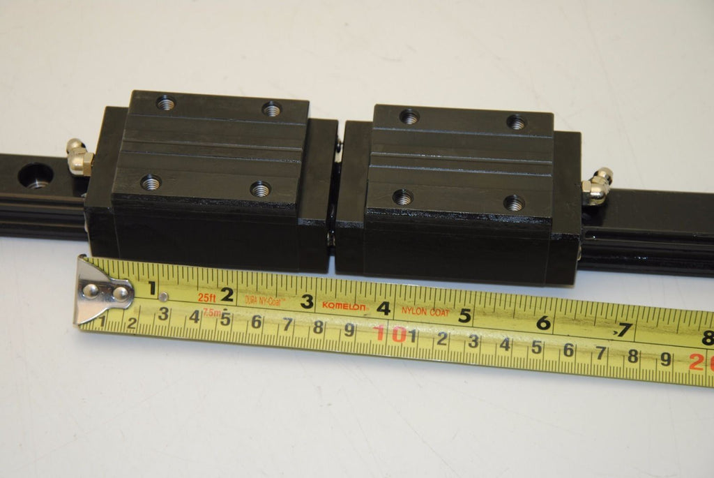 NB SGL25HTFB2 Linear Motion Rail 1232mm L W3 Greasable 1-Rail 2-Blocks NEW