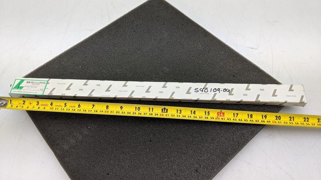 NB SEB-S15BUU2-550 Linear Bearing Rail 550mm  1-Rail 2x W2LB Blocks NEW IN BOX