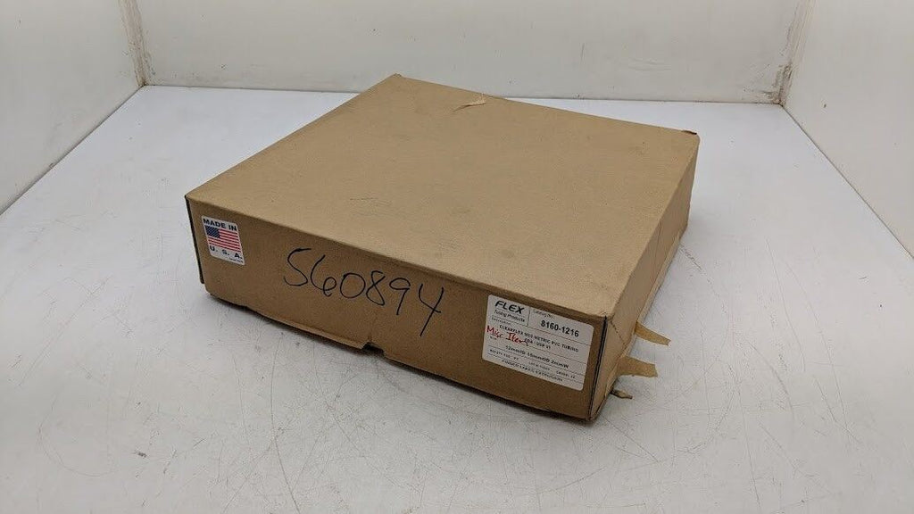 Flex Tubing Prod 8160-1216 ClearFlex M60 PVC Tube 12mm ID x 16mm OD, 100' L NEW