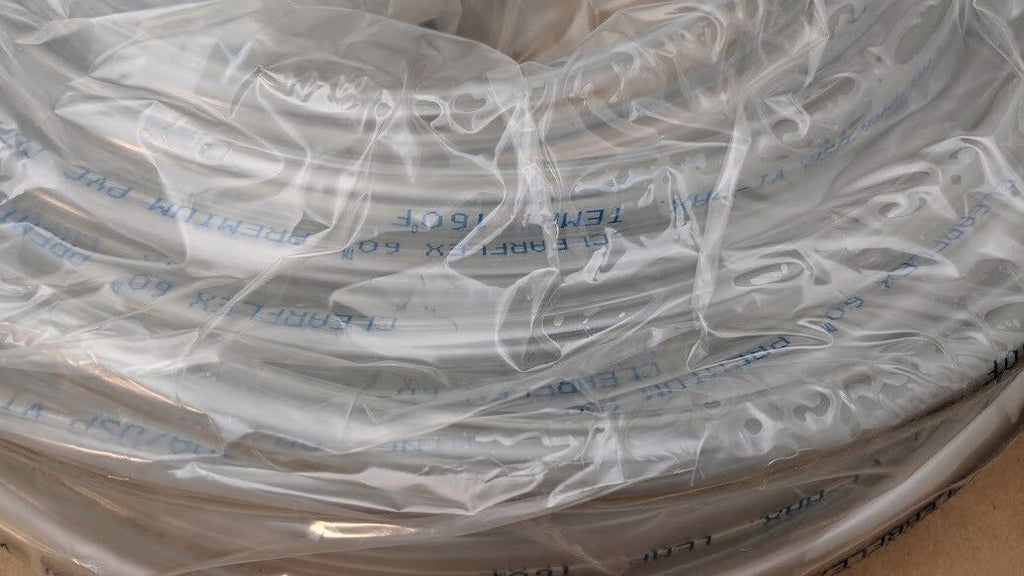 Flex Tubing Prod 8160-1216 ClearFlex M60 PVC Tube 12mm ID x 16mm OD, 100' L NEW