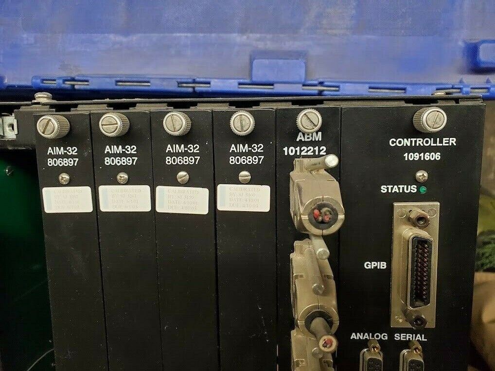 Thermotron Industries Test System Control Unit Rack Mnt 12-Pos w/11 Cards