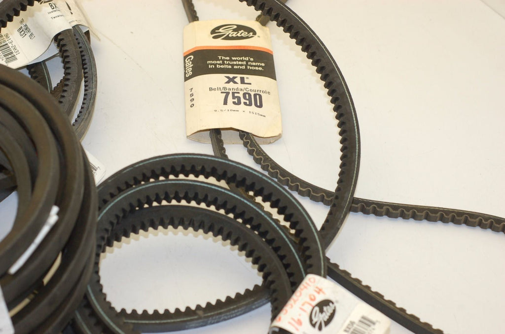 Gates Belts, Assorted Sizes - Lot of 15