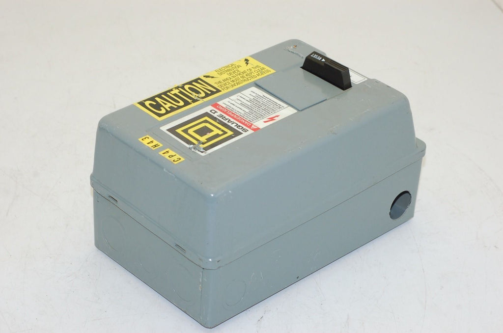 Square D Size 00 Starter 8536SAG11 Ser. B, 600V max, 50/60Hz, 1HP