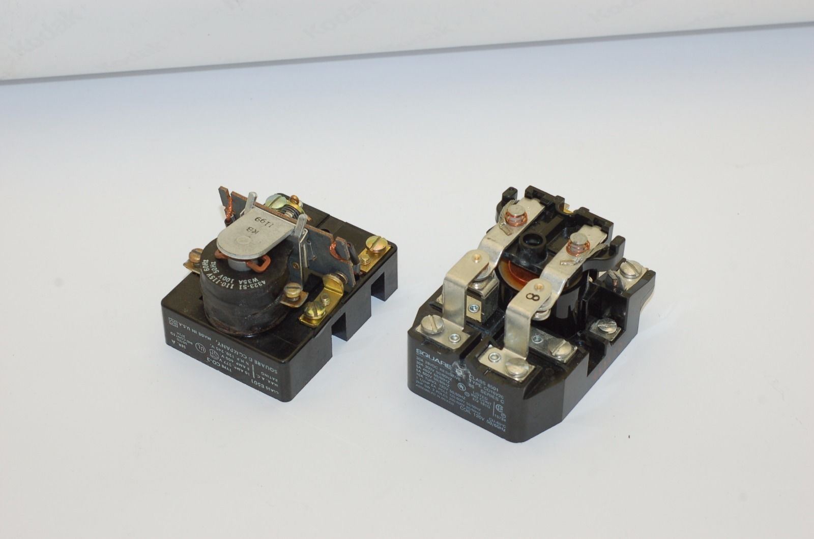 Square D Contactor Coils, 8501-CO16V2C Ser C, 8501 CO-3 Ser A - Lot of 2