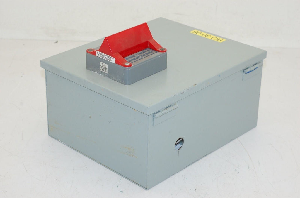 Hoffman A-12N106 Enclosure 12" x 10" x 6" w/ Federal Vibratone 350 Horn 120V (C)