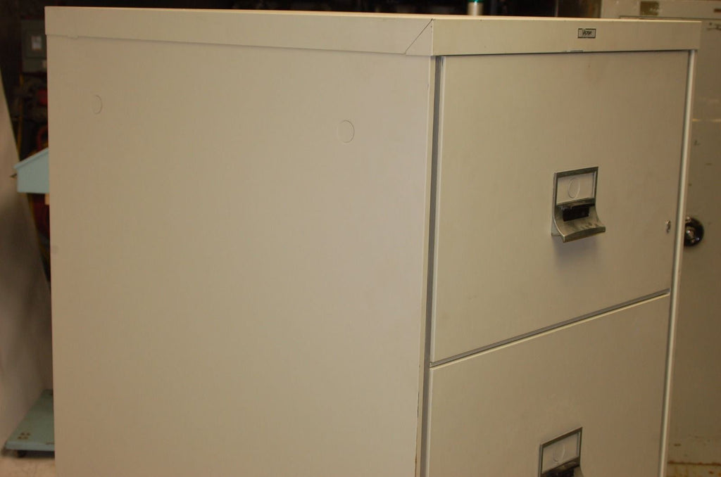 Victor Class 150 Fire Resistant 3-Drawer Storage Cabinet, 29.5"W x 33.5"D x 54"H