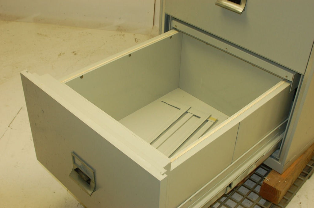 Victor Class 150 Fire Resistant 3-Drawer Storage Cabinet, 29.5"W x 33.5"D x 54"H