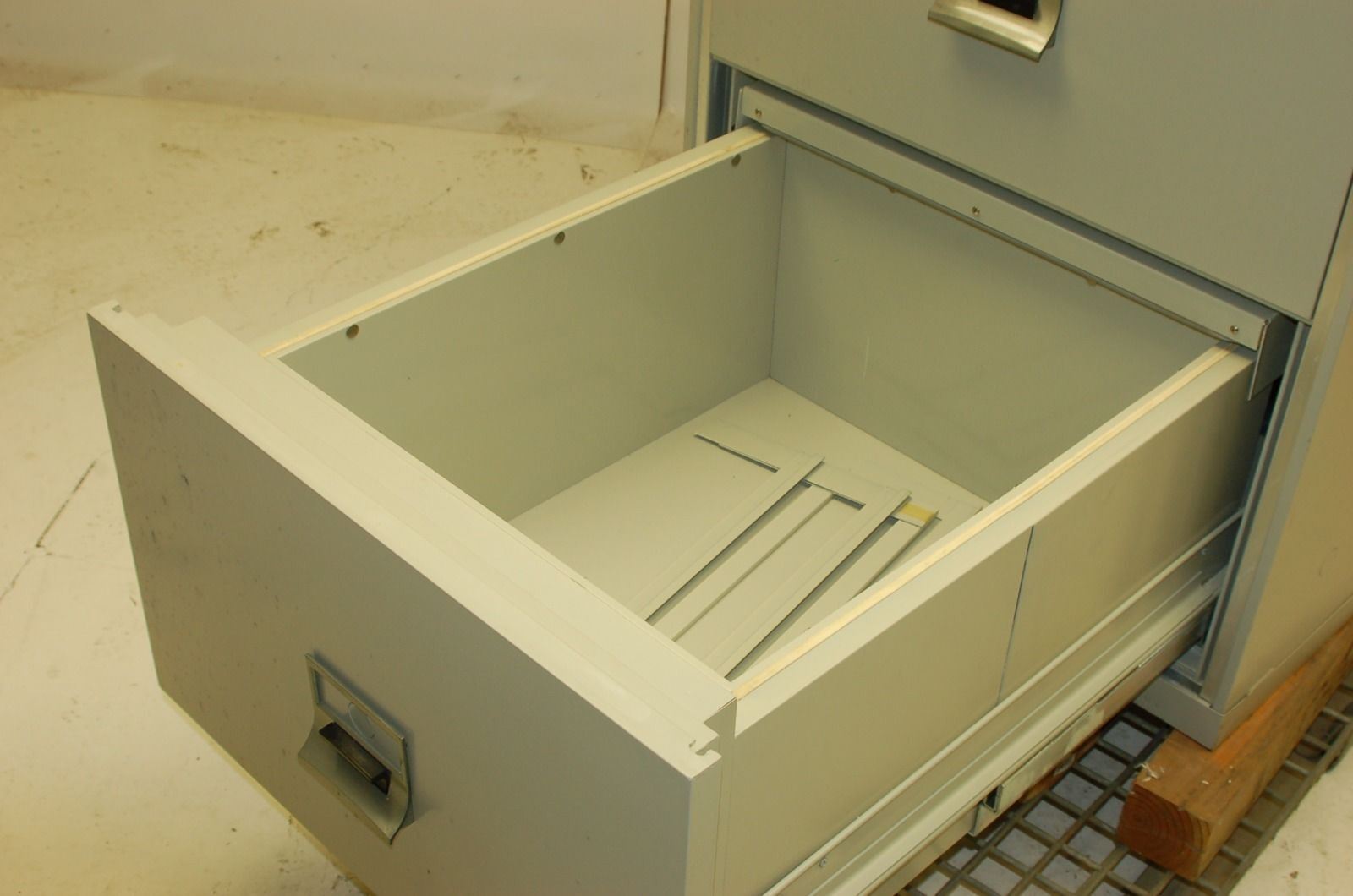 Victor Class 150 Fire Resistant 3-Drawer Storage Cabinet, 29.5"W x 33.5"D x 54"H