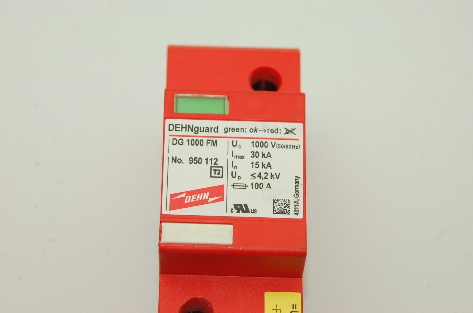 DEHNguard DG-1000-FM Multi-Purpose Surge Arrestor, 1000V, 100A