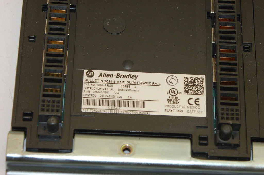 Allen Bradley 5-Axis Slim Power Rail 2094-PRS5