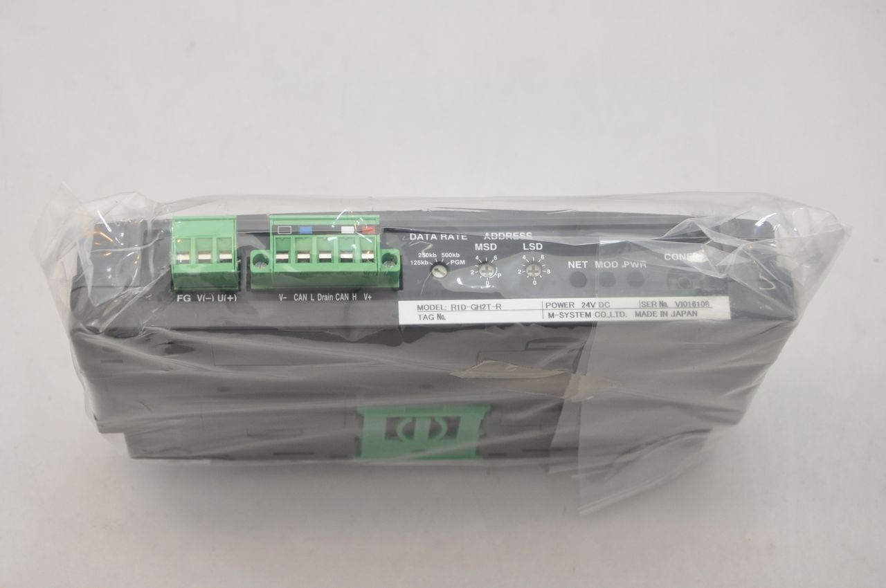 M-System R1D-GH2T-R Thermocouple And DC Input Module 24VDC NEW