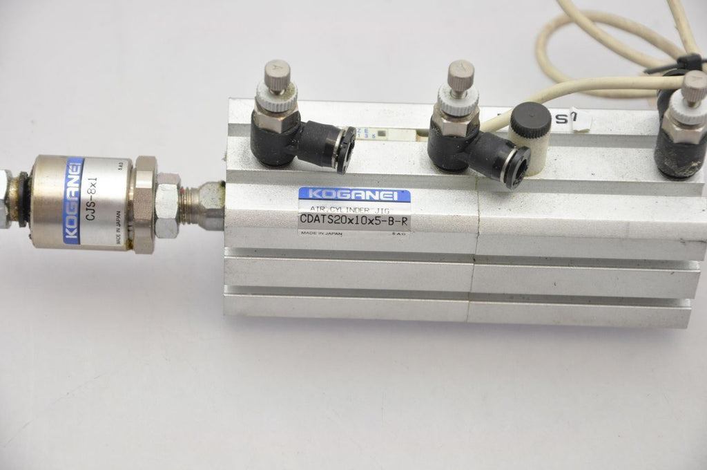 Koganei CDATS20x10x5-B-R Air Cylinder Jig W/ Koganei CJS-8x1