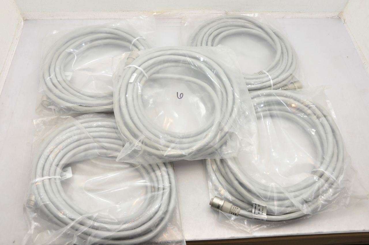 Molex 848561020 Patch Cable 5 Pin Male/Female Lot Of 5 NEW