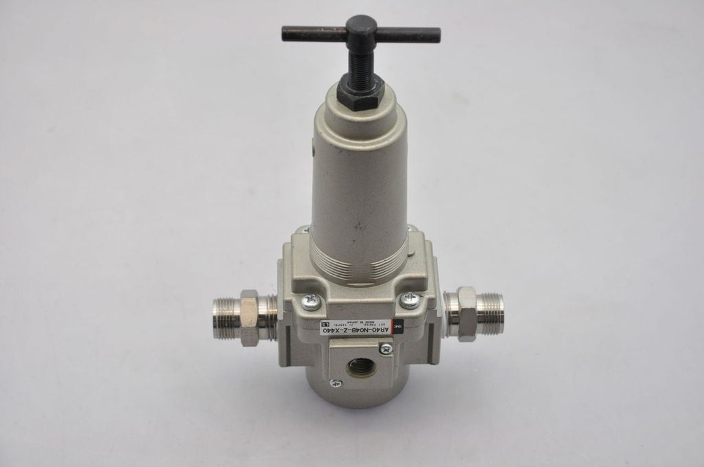 SMC Pneumatic Air Pressure Regulator AR40-N04B-Z-X440 7-125PSI setting