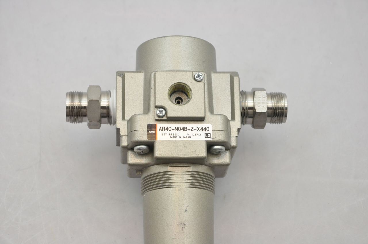 SMC Pneumatic Air Pressure Regulator AR40-N04B-Z-X440 7-125PSI setting