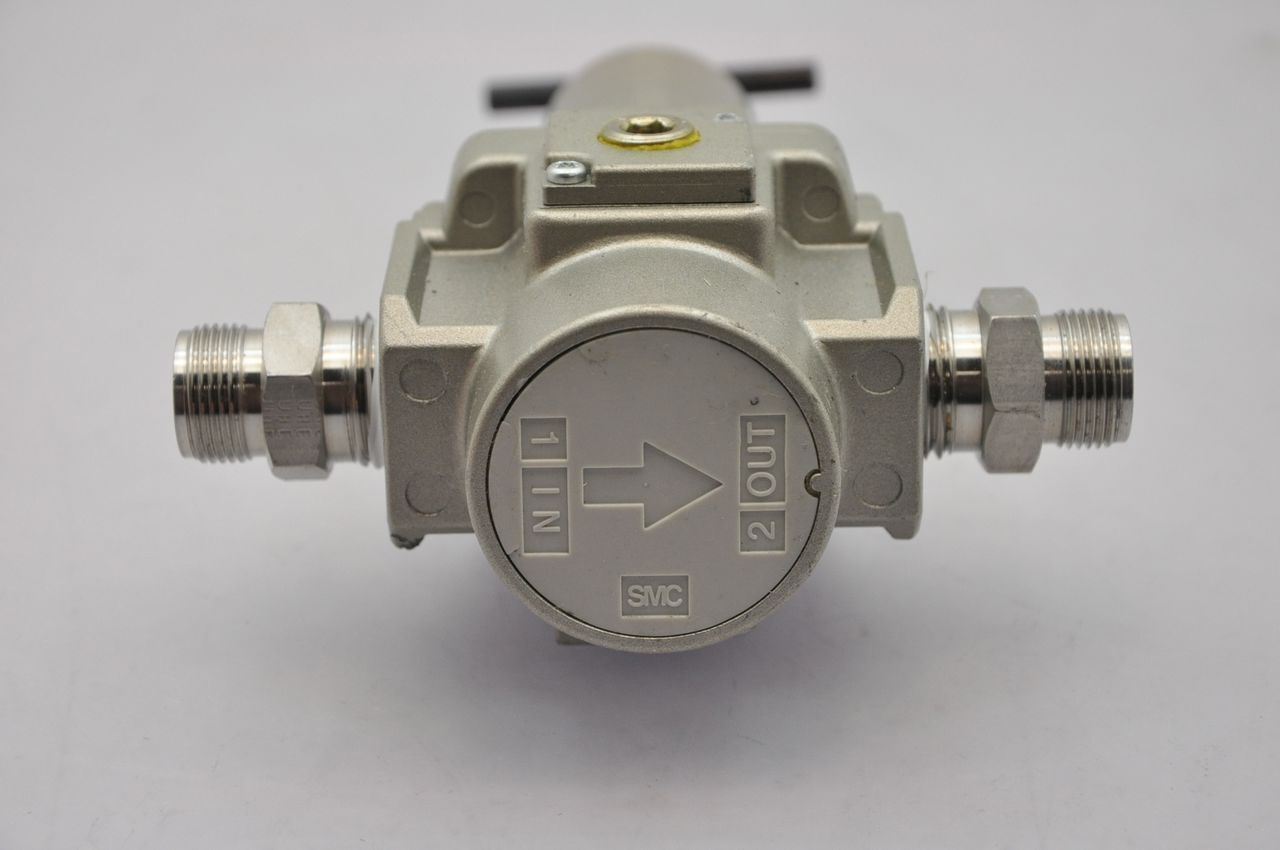 SMC Pneumatic Air Pressure Regulator AR40-N04B-Z-X440 7-125PSI setting