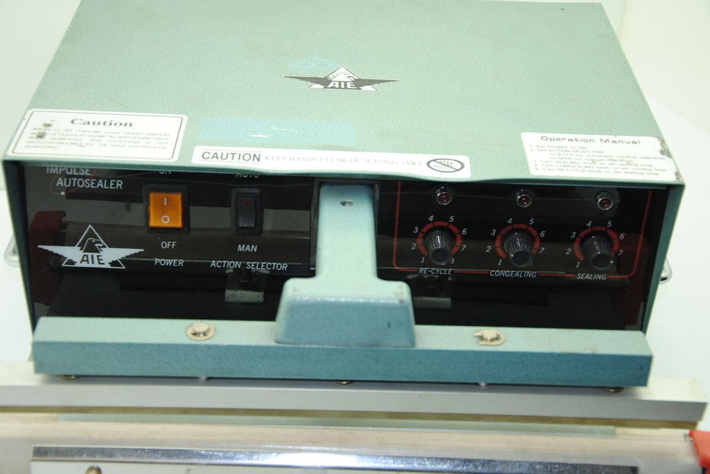 American International Electric AIE-300AI Autosealer - For Parts or Repair