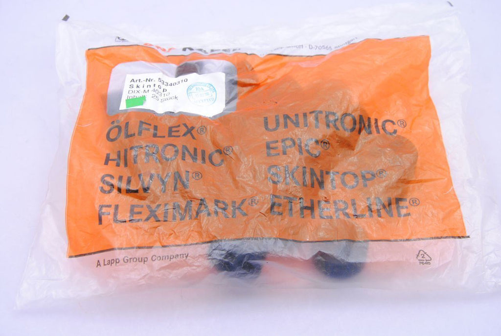 25 Lapp 53340310 Skindicht DIX-M 40310 3-Hole Strain Relief Bushings 33mm, 10mm