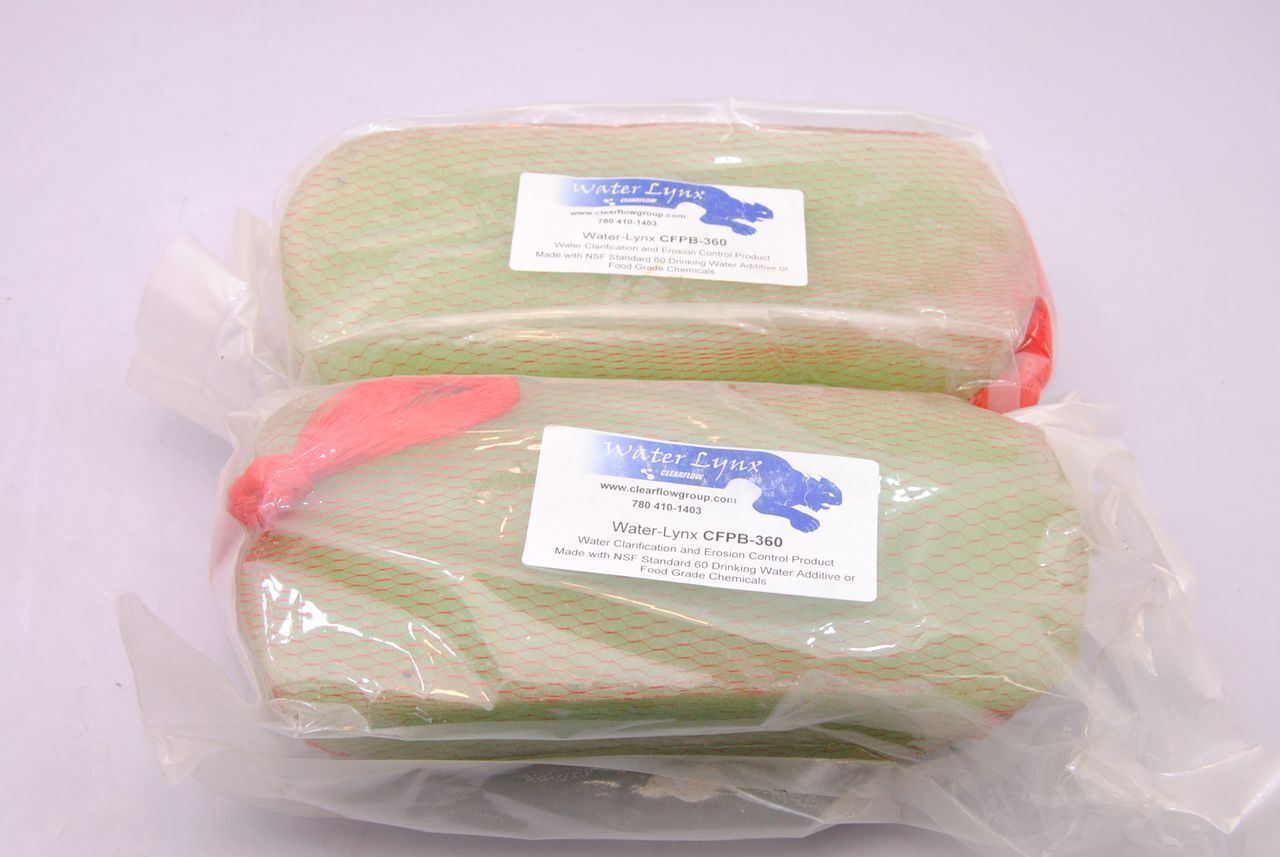 Clearflow Enviro Systems Water Lynx Water Clarification Gels - Lot of 7 Packs