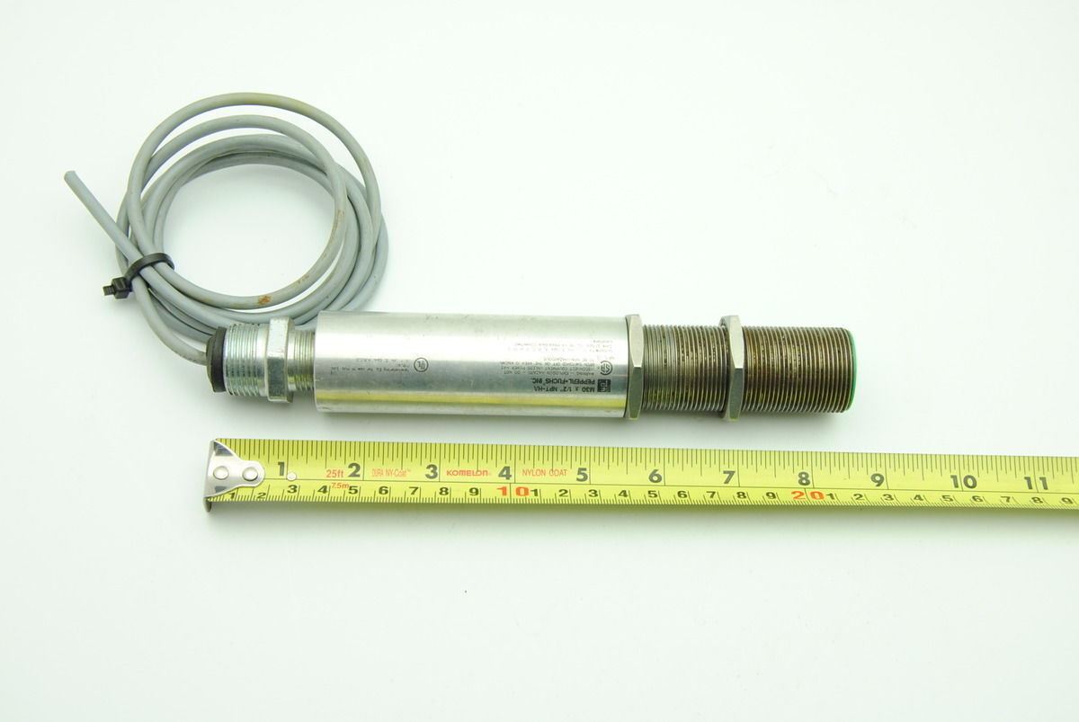 Pepperl Fuchs M30 x 1/2" NPT-HA Proximity Sensor