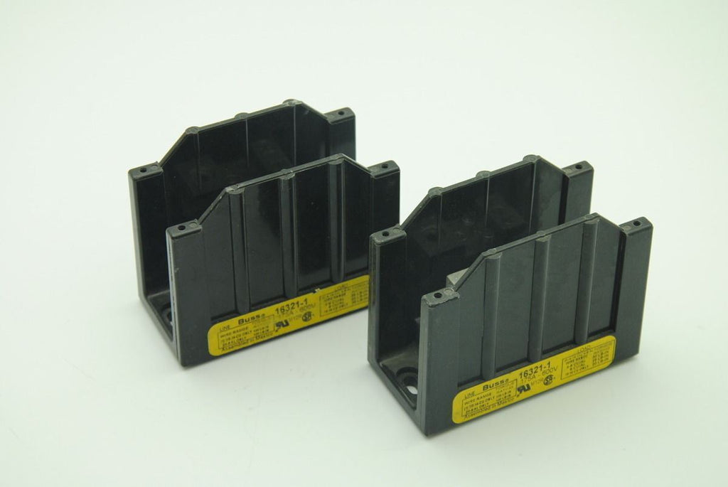 Bussman 16321-1 Terminal Block, 1-Position, 14-4 AWG - Lot of 2