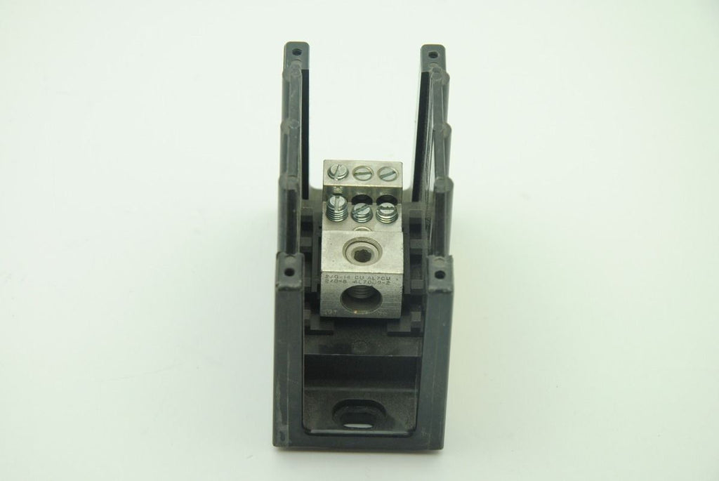 Bussman 16321-1 Terminal Block, 1-Position, 14-4 AWG - Lot of 2